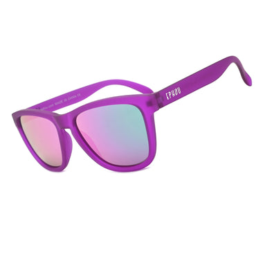 Polarized Sports Sunglasses for Running - UV400 Mirror Lens No-Slip Design TS001TDPR