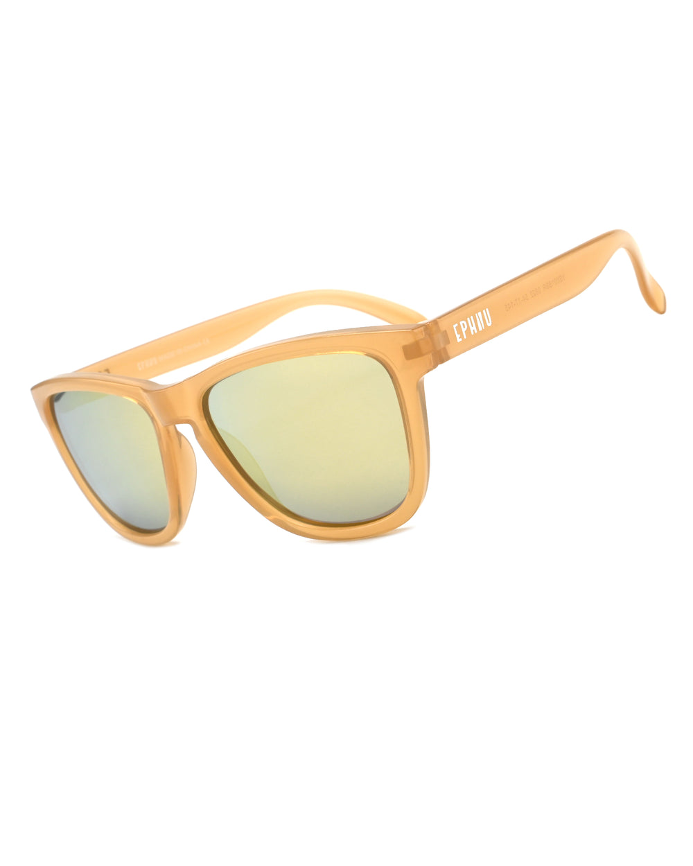 Square EPHIU sunglasses โ compare frame measurements in the fit guide
