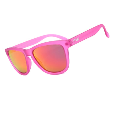 Polarized Sports Sunglasses for Running - UV400 Mirror Lens No-Slip Design TS001TPR