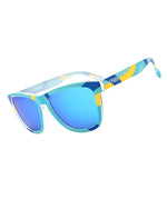 Polarized Sports Sunglasses for Running - UV400 Mirror Lens No-Slip Design TS001-C20