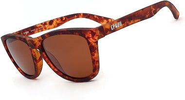 Polarized Sports Sunglasses for Running - UV400 Mirror Lens No-Slip Design TS001TPR