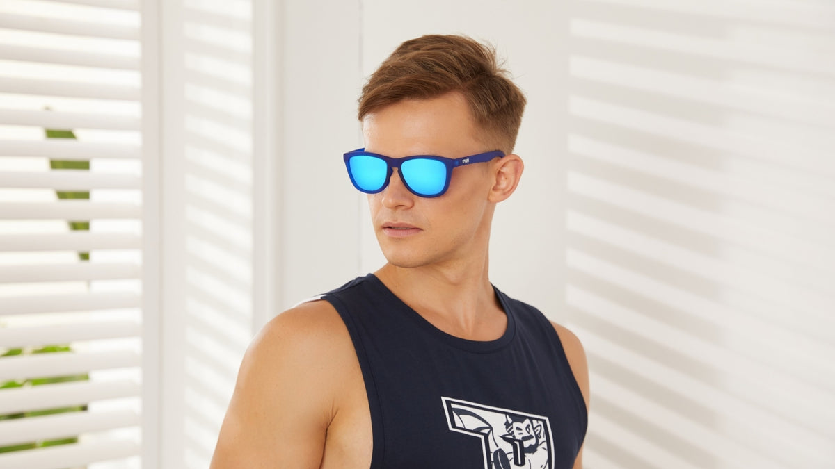 EPHIU sunglasses worn outdoors