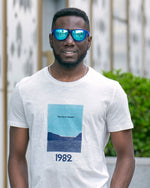 Polarized Sports Sunglasses for Running - UV400 Mirror Lens No-Slip Design TS001TDB