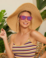 Polarized Sports Sunglasses for Running - UV400 Mirror Lens No-Slip Design TS001TPR