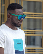 Polarized Sports Sunglasses with Mirror Lens TS001TGR