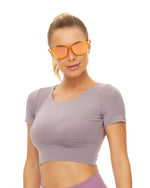 Polarized Sports Sunglasses for Running - UV400 Mirror Lens No-Slip Design TS001MOR