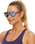 Polarized Sports Sunglasses for Running - UV400 Mirror Lens No-Slip Design TS001-C16