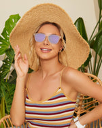 Polarized Sports Sunglasses for Running - UV400 Mirror Lens No-Slip Design TS001MWH