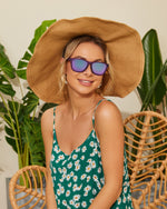 Polarized Sports Sunglasses for Running - UV400 Mirror Lens No-Slip Design TS001TDPR