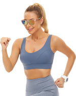 Polarized Sports Sunglasses for Running - UV400 Mirror Lens No-Slip Design TS001-C17