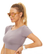 Polarized Sports Sunglasses for Running - UV400 Mirror Lens No-Slip Design TS001MOR