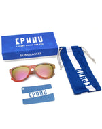 Polarized Sports Sunglasses for Running - UV400 Mirror Lens No-Slip Design TS001-C17