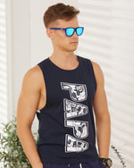 Polarized Sports Sunglasses for Running - UV400 Mirror Lens No-Slip Design TS001TDB