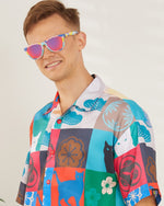 Polarized Sports Sunglasses for Running - UV400 Mirror Lens No-Slip Design TS001-C19