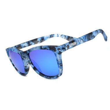 Polarized Sports Sunglasses for Running - UV400 Mirror Lens No-Slip Design TS001TDB