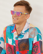 Polarized Sports Sunglasses for Running - UV400 Mirror Lens No-Slip Design TS001-C19