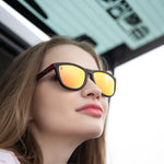 Polarized Sports Sunglasses for Running - UV400 Mirror Lens No-Slip Design TS001MRDI