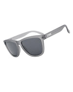 Polarized Sports Sunglasses Mirror Lens  No Slip No Bounce (Mat Grey)