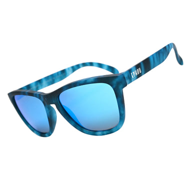 Polarized Sports Sunglasses for Running - WTP-Blue/Black