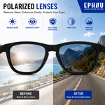 Total Eclipse Dash - Polarized Sports Sunglasses for Running TS001TBK