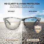 Silver mirror lens polarized sunglasses for cycling and outdoor sports
