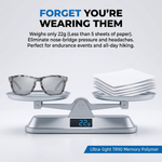 Crystal marble grey frame sports sunglasses close-up detail view
