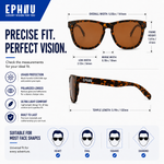 Polarized Sports Sunglasses for Running - UV400 Mirror Lens No-Slip Design TS001TPR