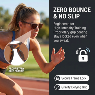 EPHIU TS001TPR polarized sports sunglasses matte yellow tortoise frame mirror lens